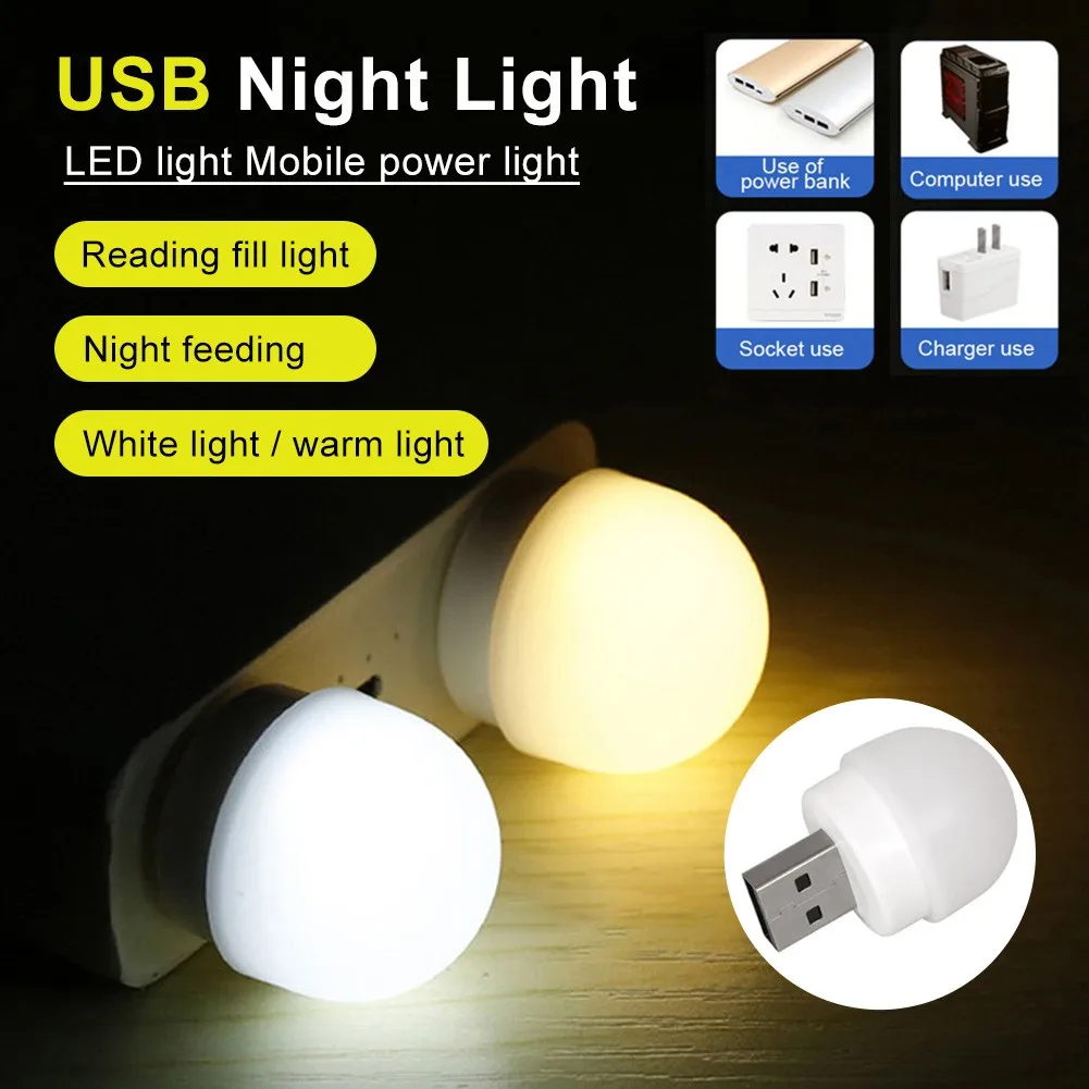 Book Lamps USB Plug Lamp Computer Mobile Power Charging USB Protection Reading Light Small Round Light Night Light
Book Lamps USB Plug Lamp Computer Mobile Power Charging USB Protection Reading Light Small Round Light Night Light