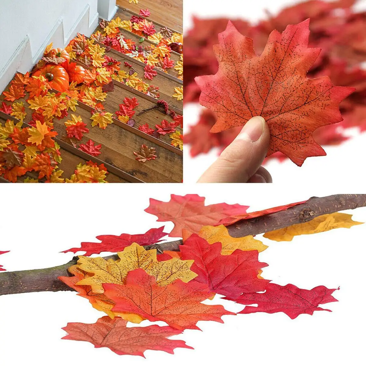 Maple Leaf 100/200Pcs Autumn Fall Fake Silk Leaves Craft Wedding Party Decor Photography Props For Craft Activities
Maple Leaf 100/200Pcs Autumn Fall Fake Silk Leaves Craft Wedding Party Decor Photography Props For Craft Activities