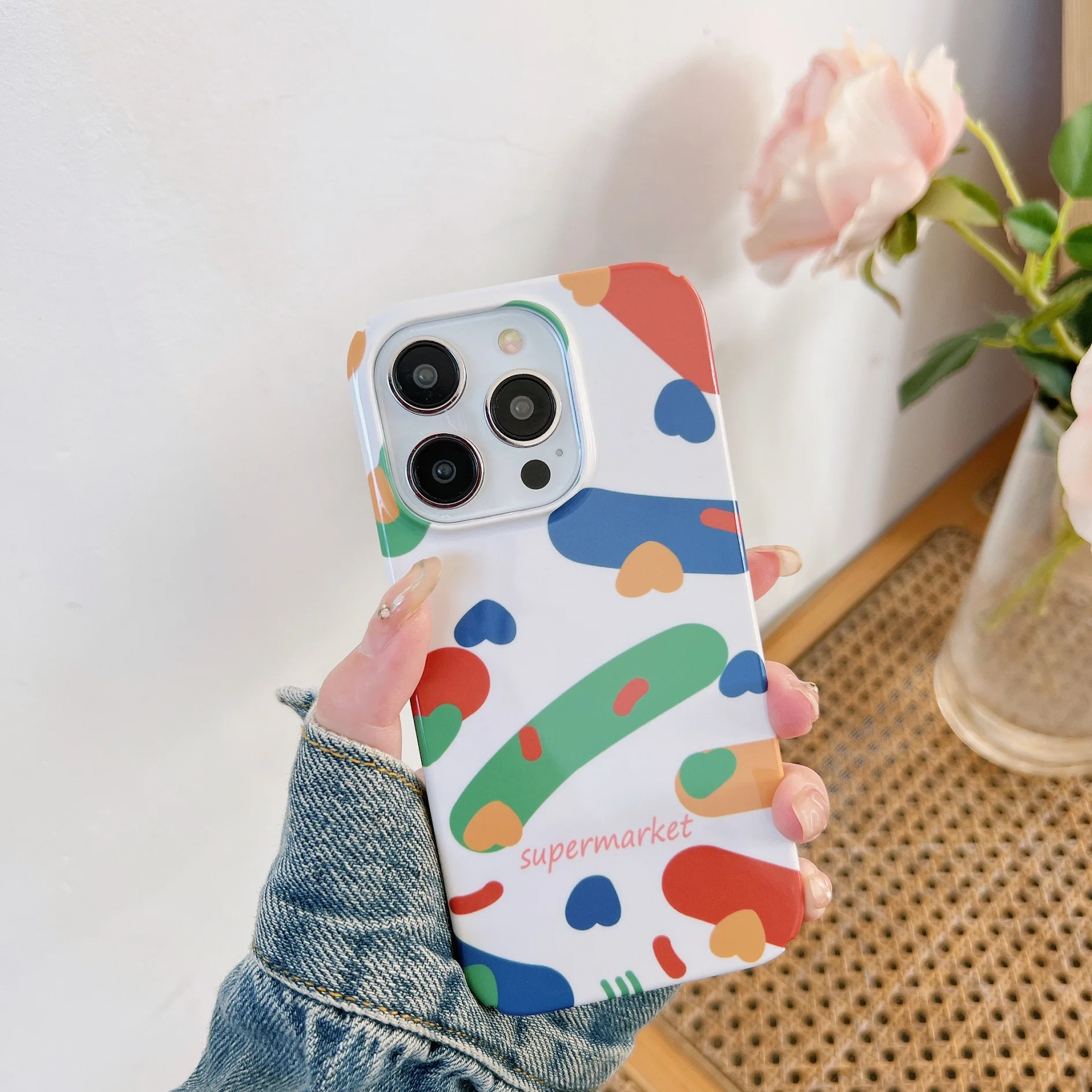 Colorful Phone Case For iPhone 14 13 12 11 Pro Max case
Colorful Phone Case For iPhone 14 13 12 11 Pro Max case