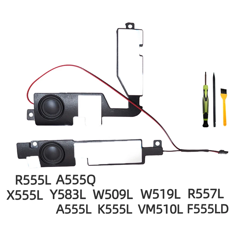 New Left and right Laptop speaker For ASUS X555L A555L K555L R555L F555LD FL5800 V555L VM590L X555LD Y583L F555 V555U W519
New Left and right Laptop speaker For ASUS X555L A555L K555L R555L F555LD FL5800 V555L VM590L X555LD Y583L F555 V555U W519