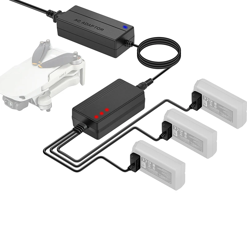3 In 1 Mavic Mini Charger Battery Quick Parallel Balanced Charging For Dji Mavic Mini 1& 2/mini SE Drone Accessories
3 In 1 Mavic Mini Charger Battery Quick Parallel Balanced Charging For Dji Mavic Mini 1& 2/mini SE Drone Accessories