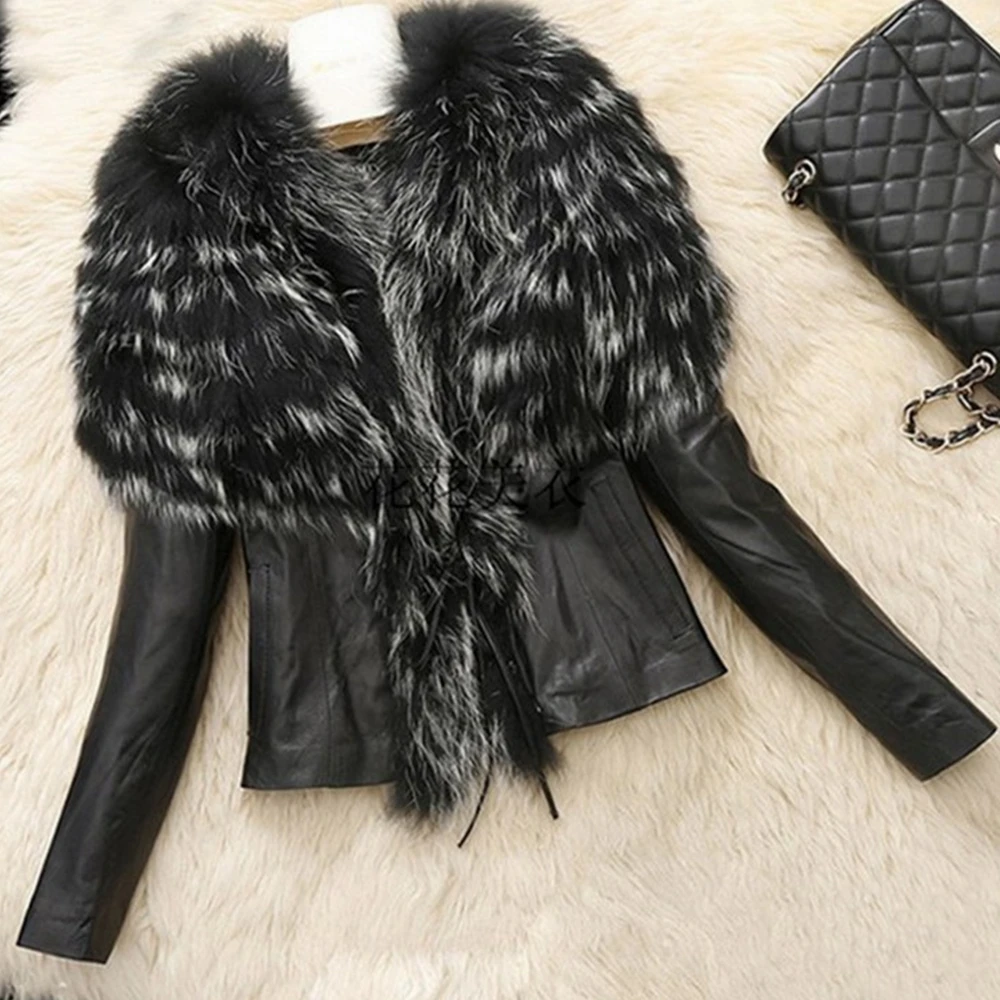 Wepbel Leather Jacket Outwear Fashion Long Sleeve Zipper Women PU Leather Faux Fur Collar Casual Outwear Coats PU Jackets
Wepbel Leather Jacket Outwear Fashion Long Sleeve Zipper Women PU Leather Faux Fur Collar Casual Outwear Coats PU Jackets