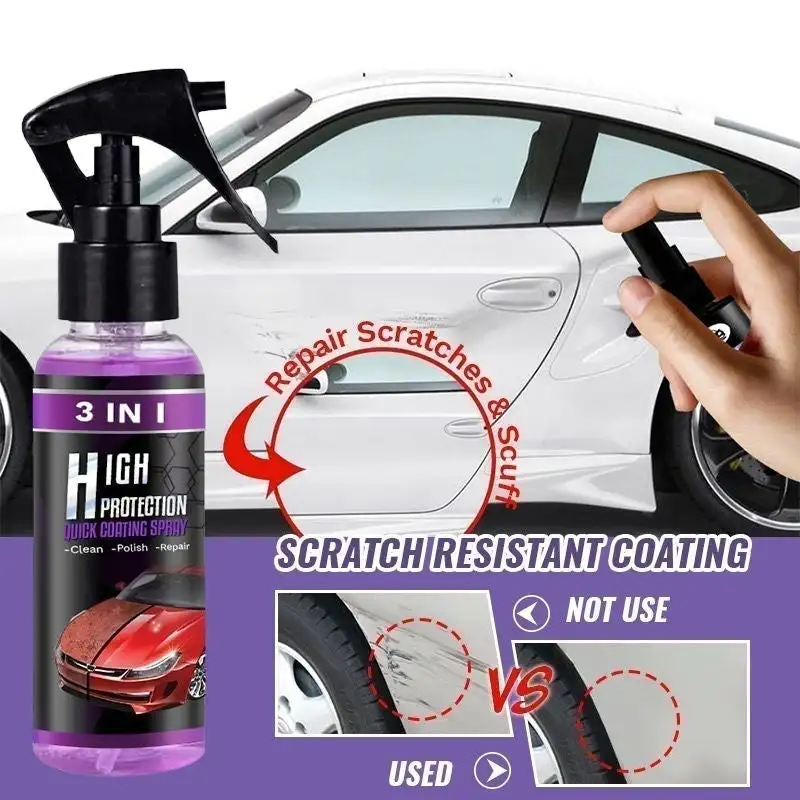 100ml 3 in 1 SHINE ARMOR Fortify Quick Coat Ceramic Coating Car Wax Polish Spray Waterless Car Wash&Wax Hydrophobic Top Coat
100ml 3 in 1 SHINE ARMOR Fortify Quick Coat Ceramic Coating Car Wax Polish Spray Waterless Car Wash&Wax Hydrophobic Top Coat