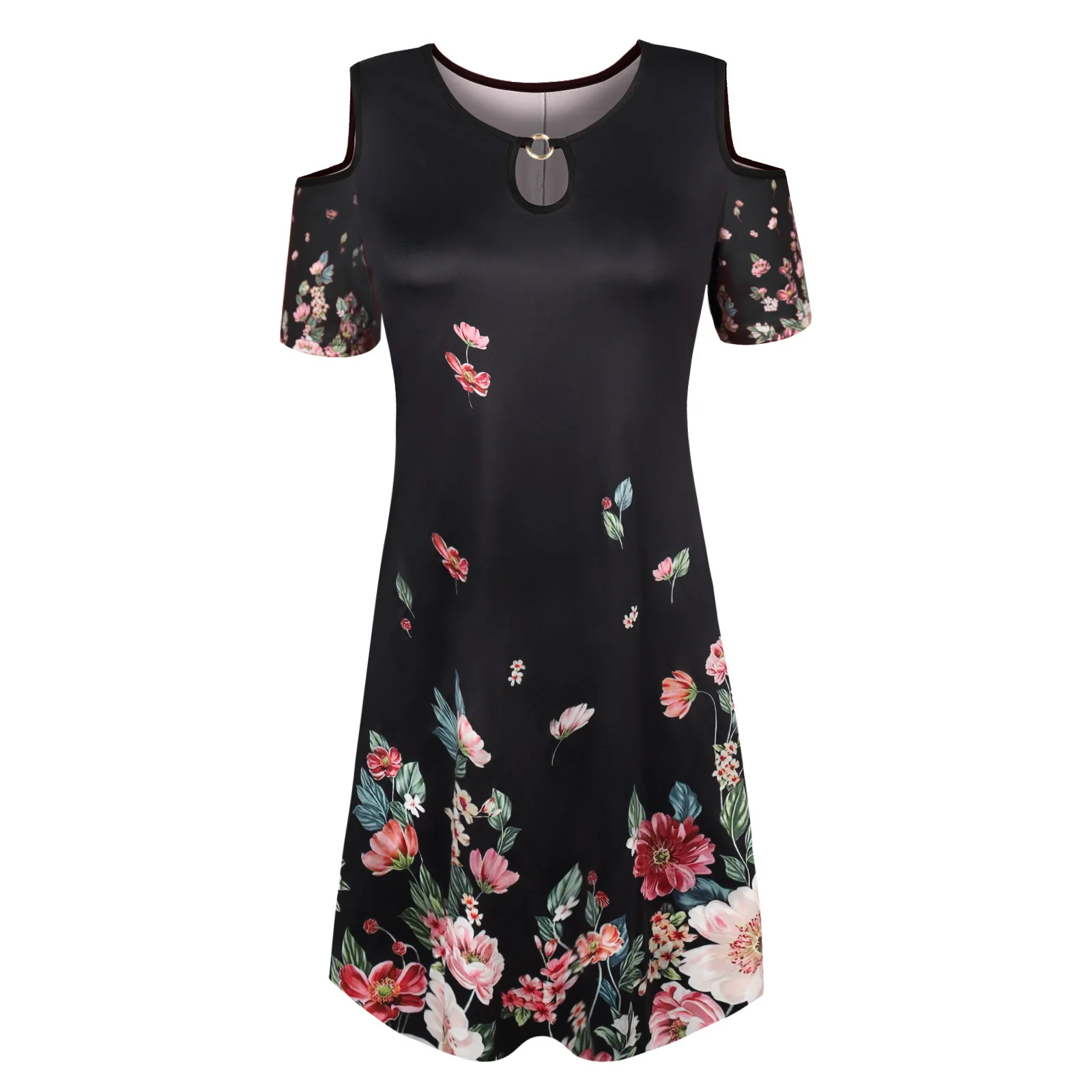 Summer Fashion 2023 New Women's Casual Loose Short Sleeve Dress Commuter Party Elegant Short Dresses Female and Lady Clothing
Summer Fashion 2023 New Women's Casual Loose Short Sleeve Dress Commuter Party Elegant Short Dresses Female and Lady Clothing