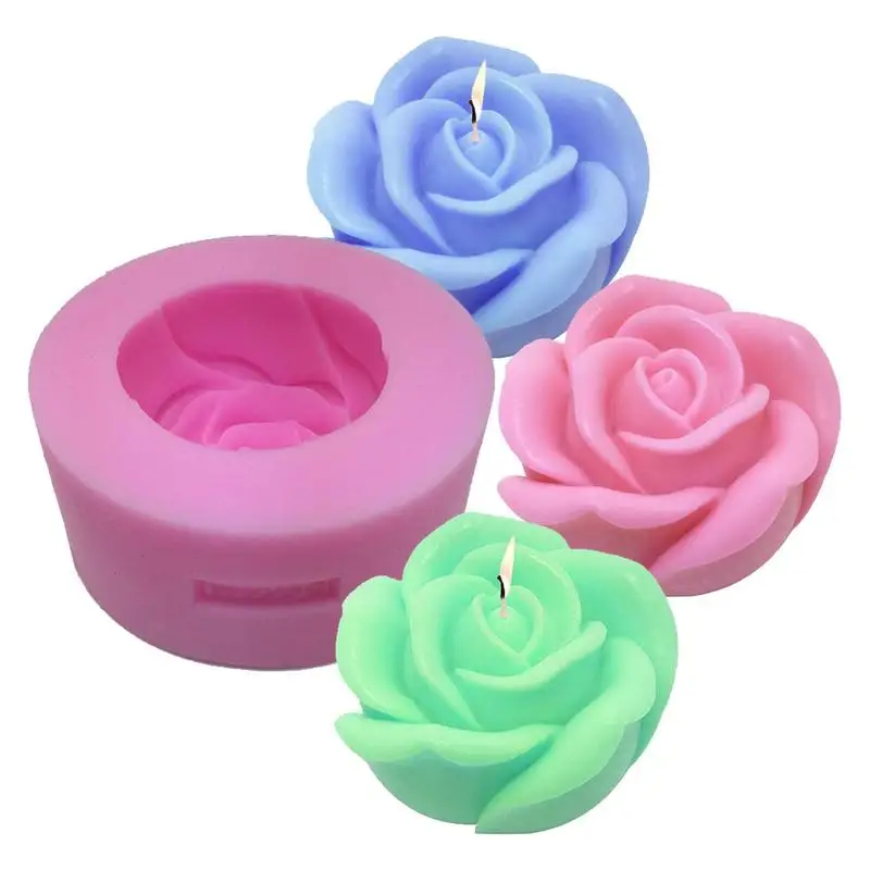 3D Rose Candle Mold 3D Flower Silicone Molds 3D Rose Candle Mold For Handmade Soap Bath Lotion Bar Chocolate Candle Crayon Wax
3D Rose Candle Mold 3D Flower Silicone Molds 3D Rose Candle Mold For Handmade Soap Bath Lotion Bar Chocolate Candle Crayon Wax