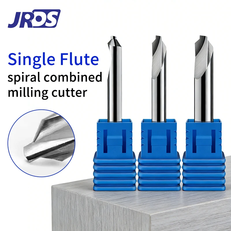 JRDS Однозубая спиральная фреза из твердого карбида 45°
JRDS Однозубая спиральная фреза из твердого карбида 45°