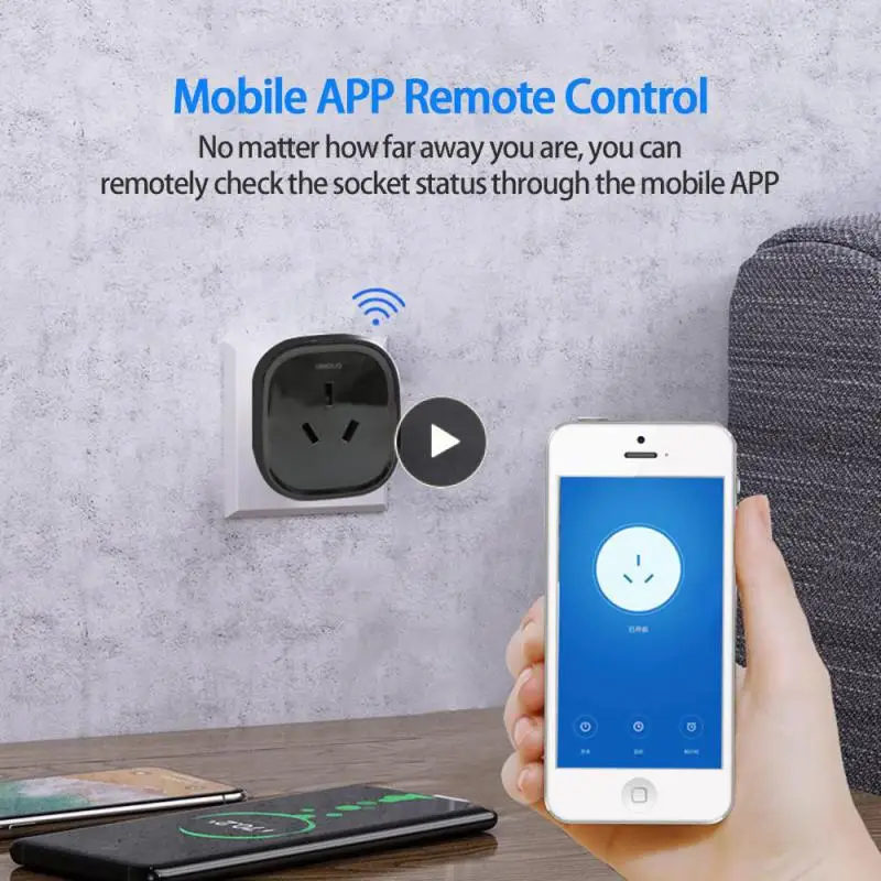 Сетевая розетка с голосовым управлением, удобная черная розетка с Wi-Fi, контроллер времени для умного дома
Сетевая розетка с голосовым управлением, удобная черная розетка с Wi-Fi, контроллер времени для умного дома