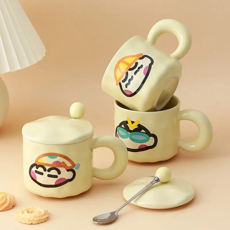 Kawaii Crayon Shin-Chan Cup Cute Cartoon Ceramics Water Cup Men and Women Household Use Office Milk Cup Coffee Cup Couple Cup
Kawaii Crayon Shin-Chan Cup Cute Cartoon Ceramics Water Cup Men and Women Household Use Office Milk Cup Coffee Cup Couple Cup