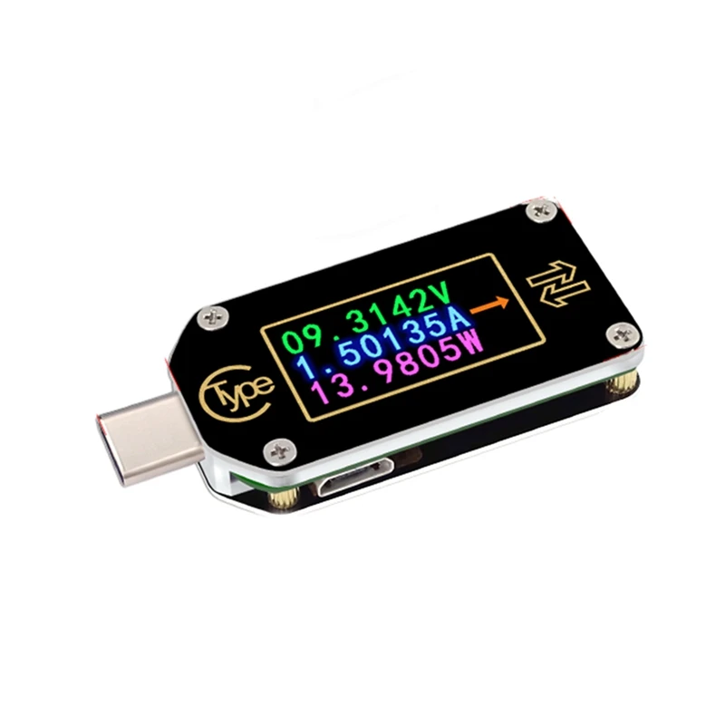 Type-C PD Trigger USB Voltage Ammeter Capacity Meter 2 Way Measurement Charger Battery LCD Tester
Type-C PD Trigger USB Voltage Ammeter Capacity Meter 2 Way Measurement Charger Battery LCD Tester
