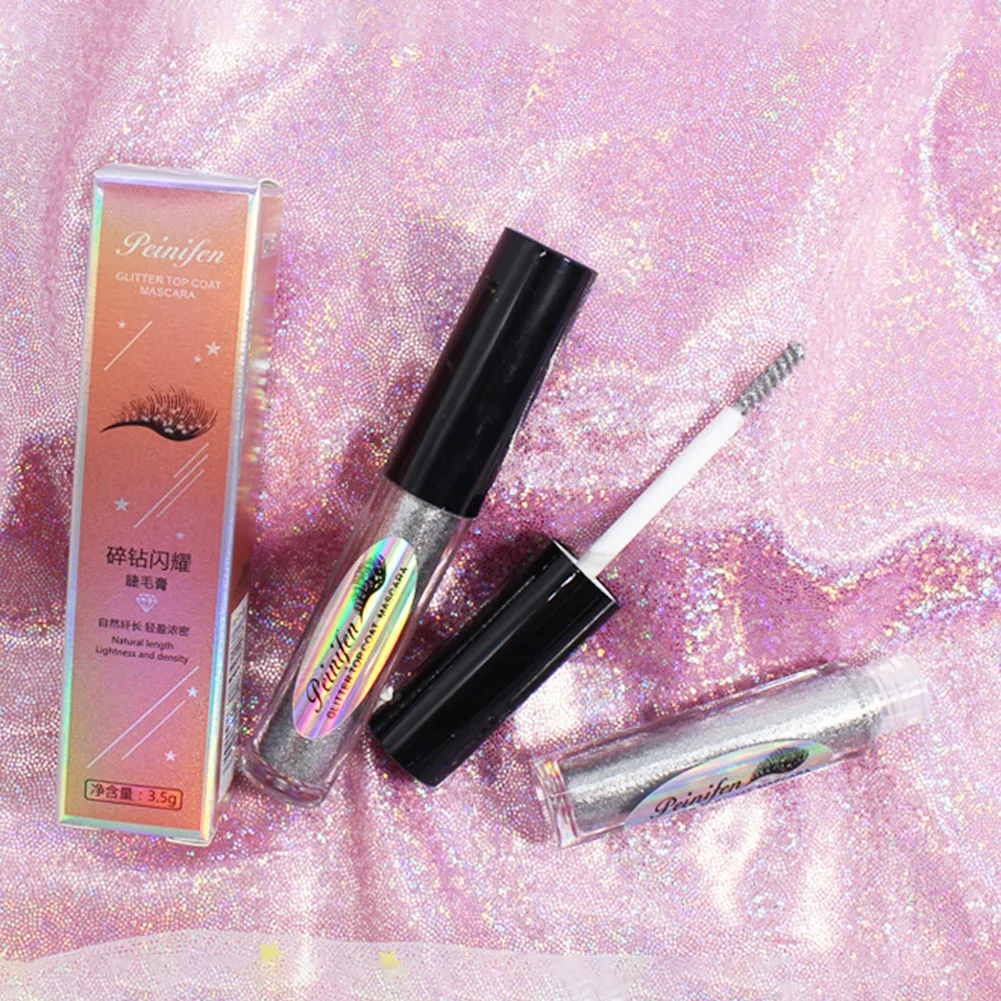 Diamond Glitter Mascara Quick Dry Waterproof Makeup Long Lasting Curling Thick Shiny Eyelash Mascara Shimmer Cosmetic
Diamond Glitter Mascara Quick Dry Waterproof Makeup Long Lasting Curling Thick Shiny Eyelash Mascara Shimmer Cosmetic