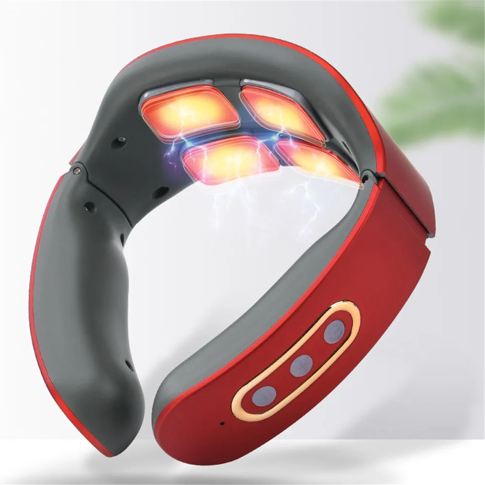 Smart Electric Neck and Shoulder Pulse Massager Kneading TENS Wireless Heat Cervical Vertebra Relax Pain Relief Massage Machine
Smart Electric Neck and Shoulder Pulse Massager Kneading TENS Wireless Heat Cervical Vertebra Relax Pain Relief Massage Machine