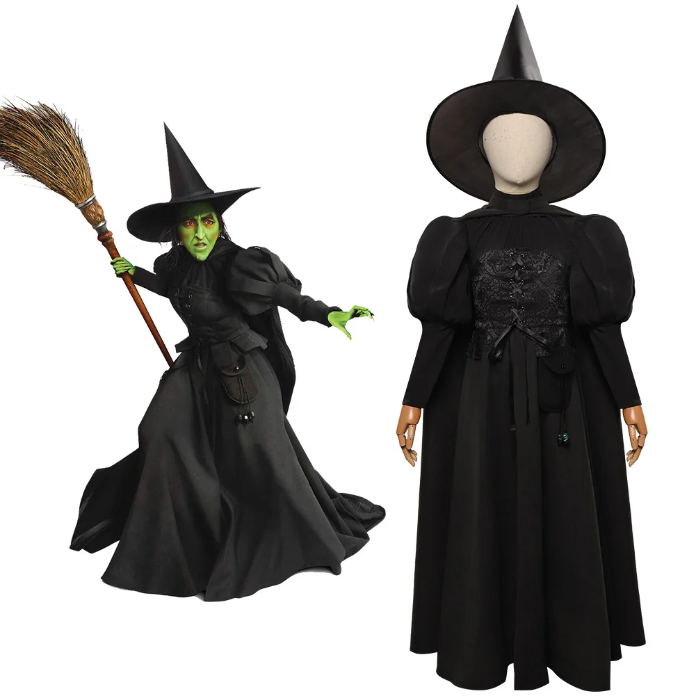 Kids Children Oz Wicked Witch Cosplay Costume Dress Outfits Halloween Carnival Suit
Kids Children Oz Wicked Witch Cosplay Costume Dress Outfits Halloween Carnival Suit
