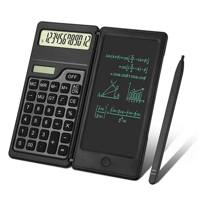 Calculators,12-Digit Standard Function Desktop Calculators With Writing Tablet,Solar And Battery Dual Power
Calculators,12-Digit Standard Function Desktop Calculators With Writing Tablet,Solar And Battery Dual Power