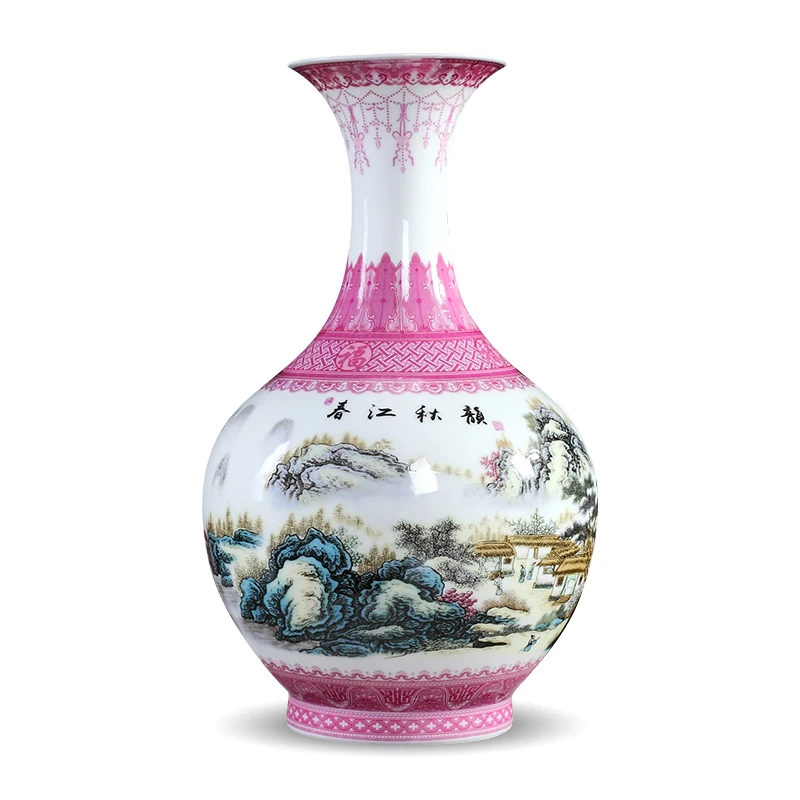Керамическая розовая ваза Jingdezhen, украшения для дома, мебель для гостиной, организация цветов
Керамическая розовая ваза Jingdezhen, украшения для дома, мебель для гостиной, организация цветов