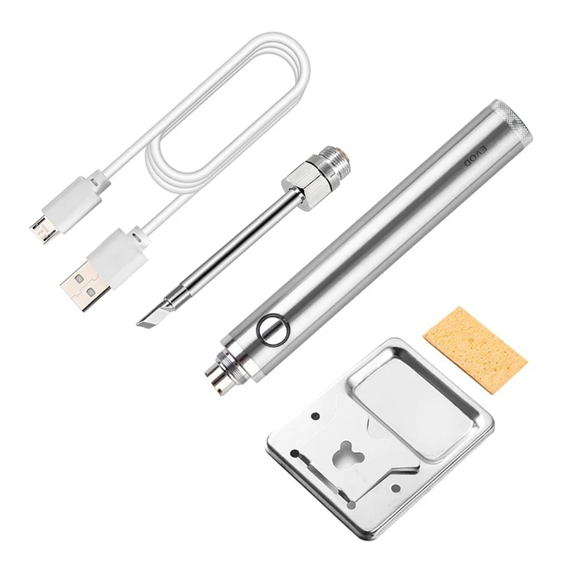 Wireless Soldering Iron Rechargeable Soldering Iron USB Soldering Iron 510 Interface Soldering Iron Tip
Wireless Soldering Iron Rechargeable Soldering Iron USB Soldering Iron 510 Interface Soldering Iron Tip