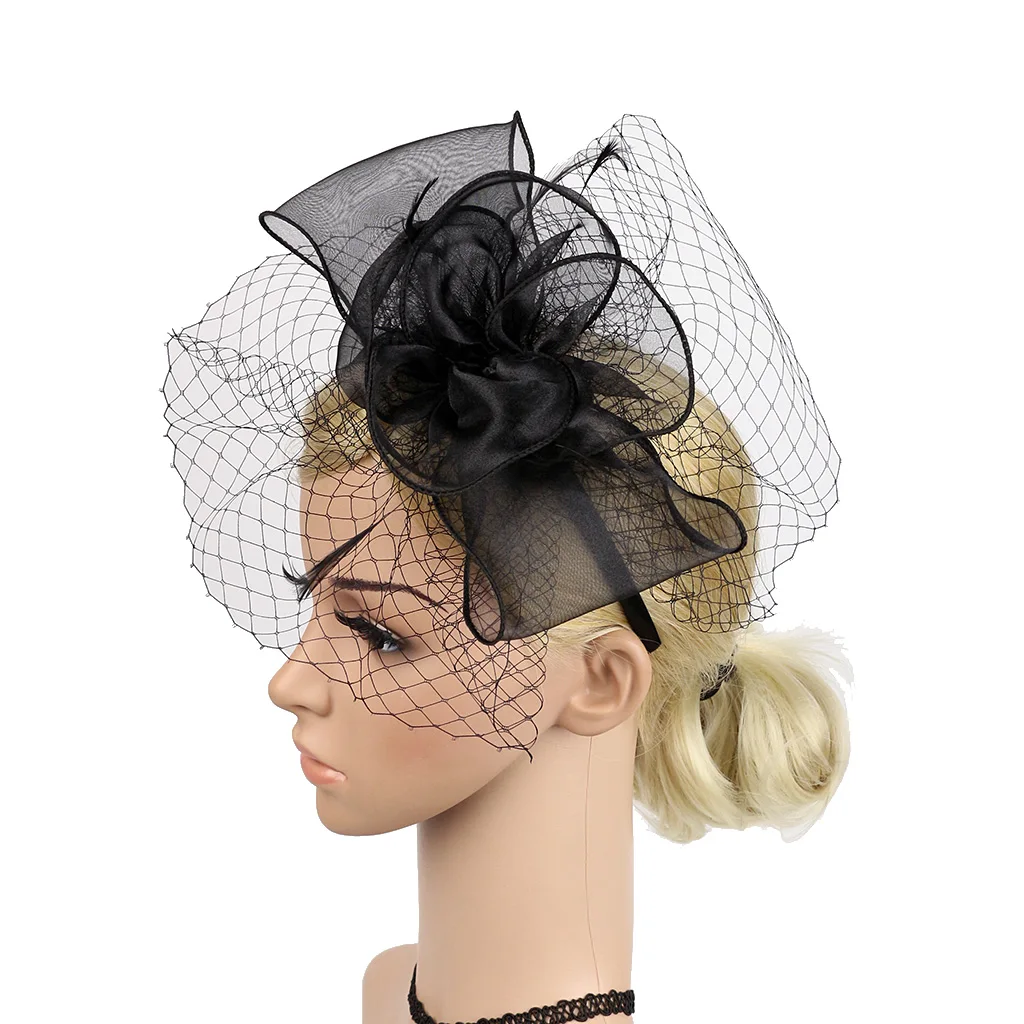 Bridal Organza Feather Fascinator Hat Mesh Yarn Flower Headwear For Women Wedding Party Kentucky Derby
Bridal Organza Feather Fascinator Hat Mesh Yarn Flower Headwear For Women Wedding Party Kentucky Derby
