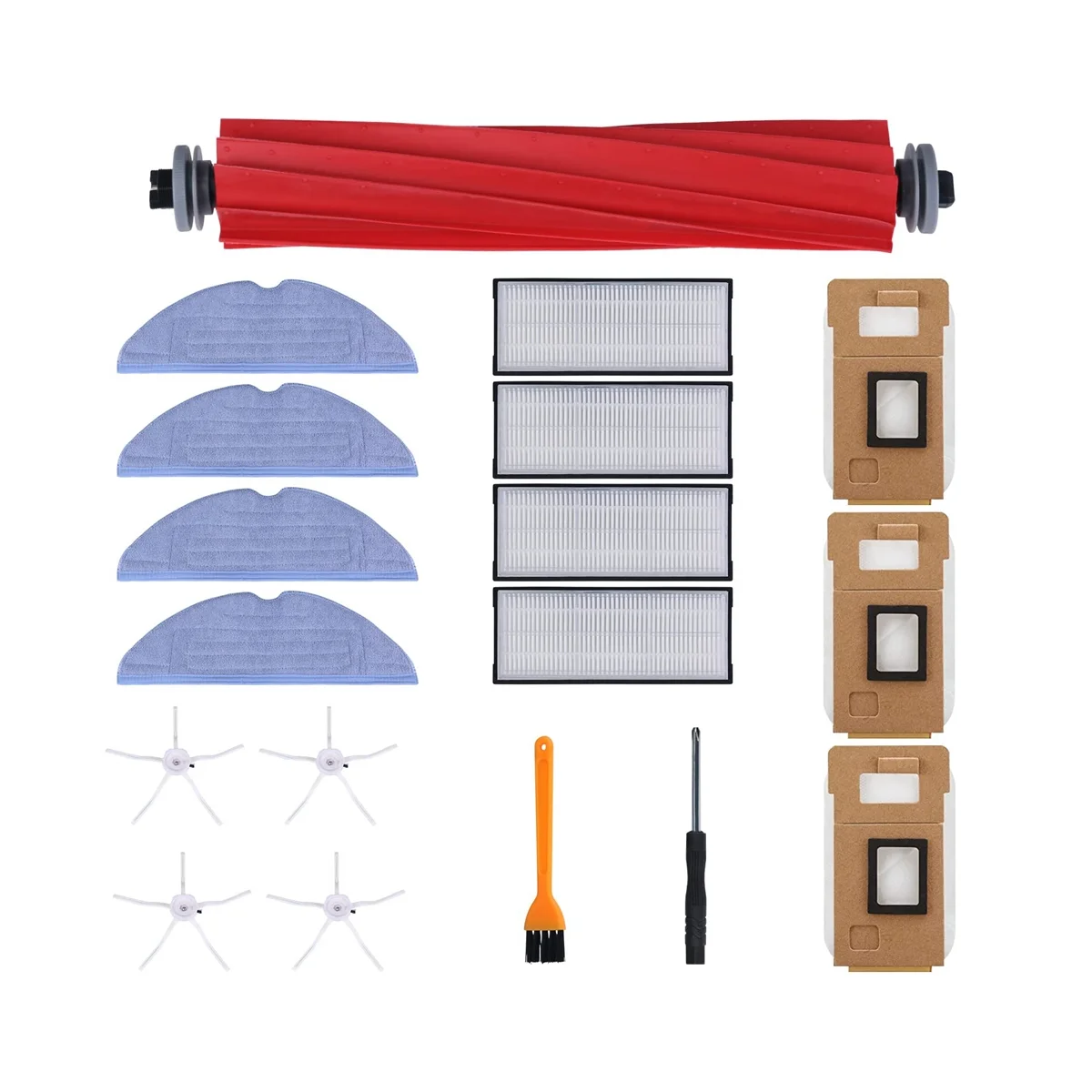 Main Brush Side Brush HEPA Filter for S7 S7 Plus T7S G10 Robot Vacuum Cleaner Accessories
Main Brush Side Brush HEPA Filter for S7 S7 Plus T7S G10 Robot Vacuum Cleaner Accessories