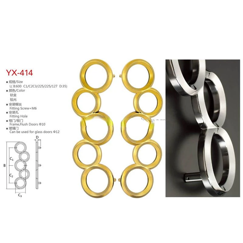 Luxury Commercial Stainless Steel Door Pull Handles Door & Window Handles Modern 304 or 316 Stainless Steel YUEXING Hardware
Luxury Commercial Stainless Steel Door Pull Handles Door & Window Handles Modern 304 or 316 Stainless Steel YUEXING Hardware