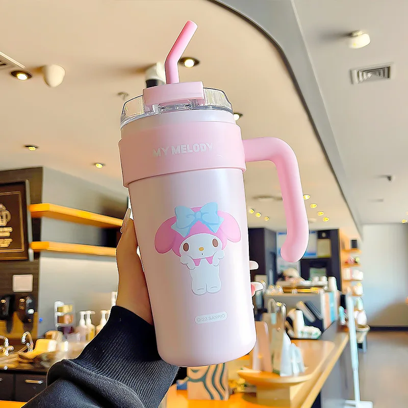 Sanrios Anime Kawaii My Melody Straw Cup Girls Insulation Cup Office Water Cup 860ml Large Capacity Double Drink Christmas Gift
Sanrios Anime Kawaii My Melody Straw Cup Girls Insulation Cup Office Water Cup 860ml Large Capacity Double Drink Christmas Gift