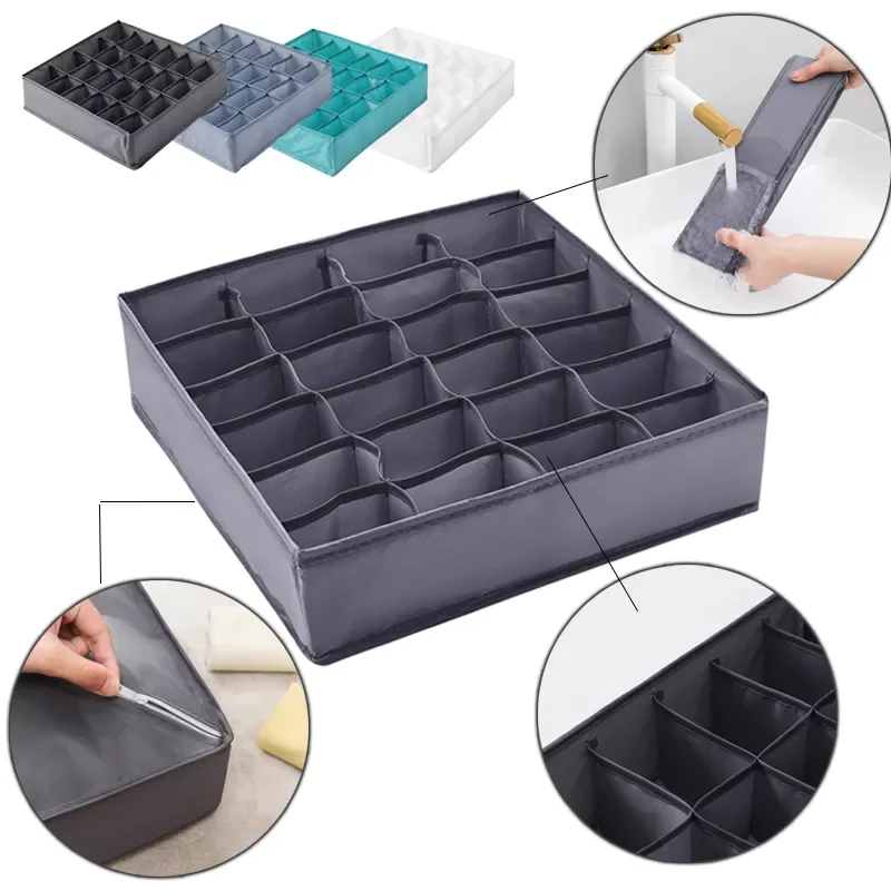Underwear Bra Storage box Closet Organizer for Clothes Jeans Dividers Drawer Organizers Foldable Socks Pants Storage boxes
Underwear Bra Storage box Closet Organizer for Clothes Jeans Dividers Drawer Organizers Foldable Socks Pants Storage boxes