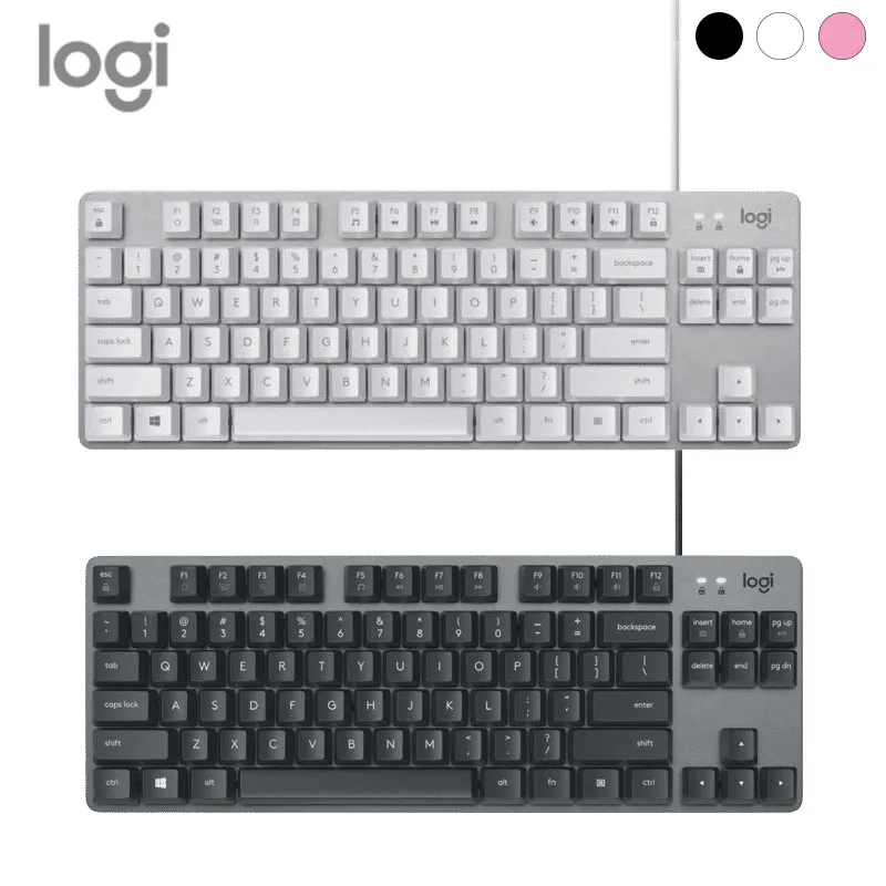 Logitech K835 Wired Keyboard TKL Gaming Mechanical keyboard 84-key Blue switch Keyboard for Desktop Laptop PC Office Gamer
Logitech K835 Wired Keyboard TKL Gaming Mechanical keyboard 84-key Blue switch Keyboard for Desktop Laptop PC Office Gamer