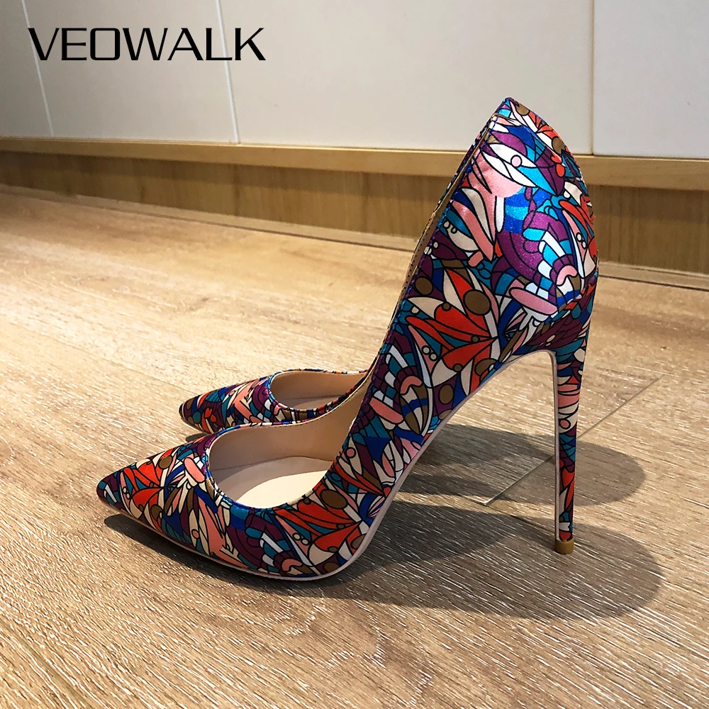 Женские блестящие туфли-лодочки Veowalk, с художественным принтом, с острым носком, на шпильке 8 см, 10 см, 12 см
Женские блестящие туфли-лодочки Veowalk, с художественным принтом, с острым носком, на шпильке 8 см, 10 см, 12 см