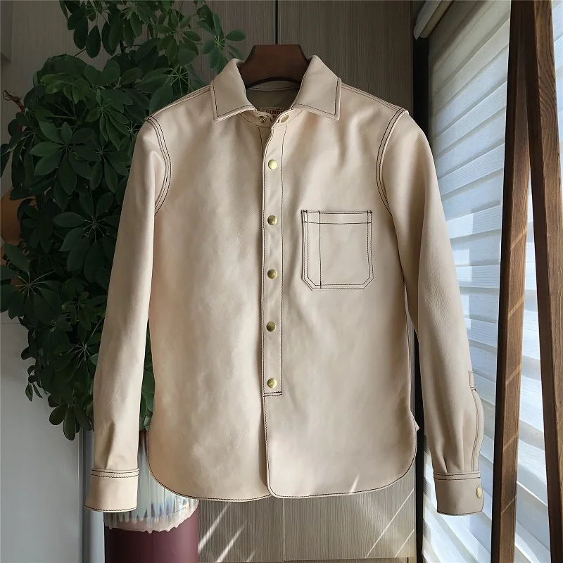 YR!Free shipping.sales.High quality italy Primary tanned cowhide jacket.luxury slim 1.3mm thick genuine leather shirt.fashion
YR!Free shipping.sales.High quality italy Primary tanned cowhide jacket.luxury slim 1.3mm thick genuine leather shirt.fashion