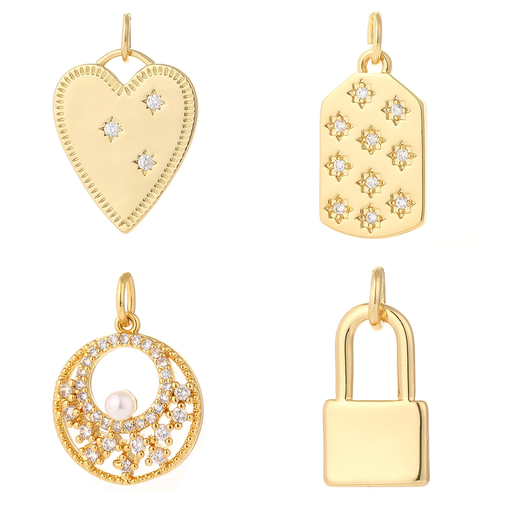 Fashion Bright CZ Zircon Heart Charms For Jewelry Making Women Pendant Necklace Earrings Diy Crafts Accessories Charm Designer
Fashion Bright CZ Zircon Heart Charms For Jewelry Making Women Pendant Necklace Earrings Diy Crafts Accessories Charm Designer
