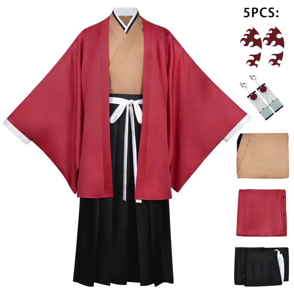 Demon Slayer. Tsugikuni Yoriich. Kokyuu of the Sun. Anime Kimono. Cosplay Costumes
Demon Slayer. Tsugikuni Yoriich. Kokyuu of the Sun. Anime Kimono. Cosplay Costumes