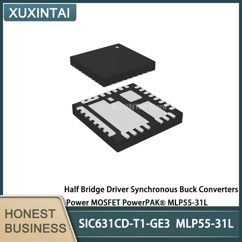 10Pcs/Lot SIC631CD-T1-GE3 SIC631CD Half Bridge Driver Synchronous Buck Converters Power MOSFET PowerPAK® MLP55-31L
10Pcs/Lot SIC631CD-T1-GE3 SIC631CD Half Bridge Driver Synchronous Buck Converters Power MOSFET PowerPAK® MLP55-31L