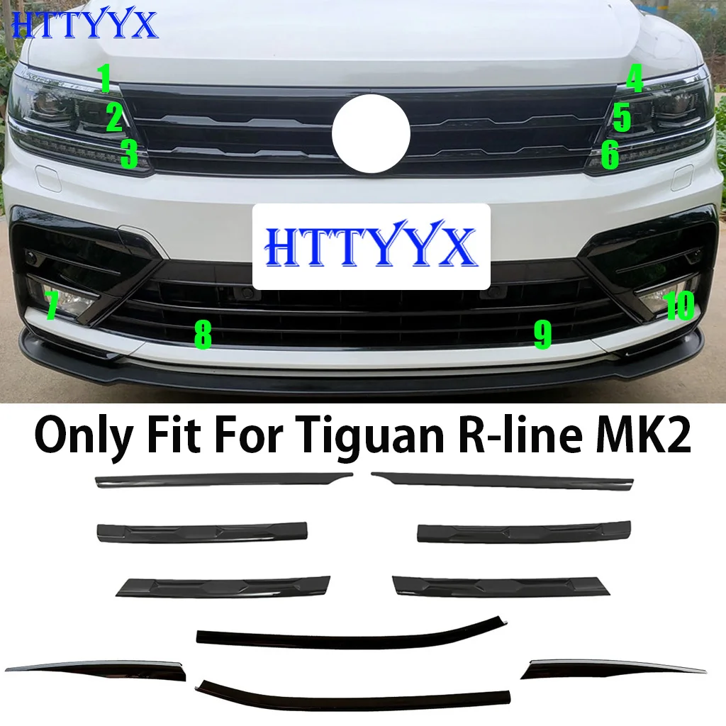 HTTYYX для VW Tiguan MK2 R-LINE 2017 2018 2019 2020 2021, сетчатый передний бампер, центральная решетка, молдинговая полоса, накладка
HTTYYX для VW Tiguan MK2 R-LINE 2017 2018 2019 2020 2021, сетчатый передний бампер, центральная решетка, молдинговая полоса, накладка