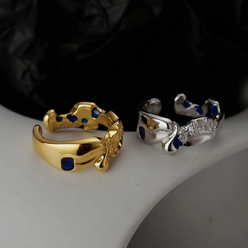 Luxury brand genuine real jewels J1201 Korean light luxury style S925 Sterling Silver Enamel Ring female design sense minority i
Luxury brand genuine real jewels J1201 Korean light luxury style S925 Sterling Silver Enamel Ring female design sense minority i