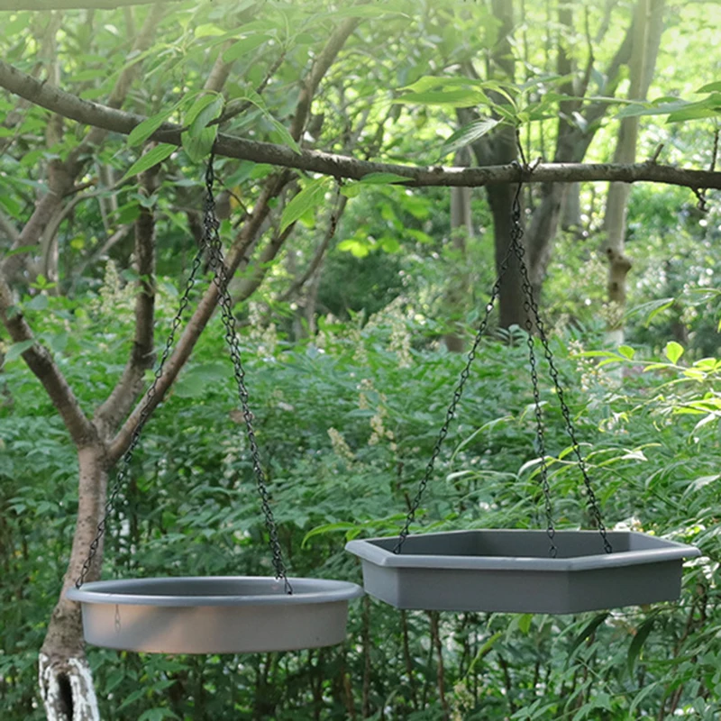 2Pcs/set Outdoor Hanging Bird Feeder Bath Tray Water Drinker Garden Bird Pet Feeding Tray For Outside Courtyard Decoration
2Pcs/set Outdoor Hanging Bird Feeder Bath Tray Water Drinker Garden Bird Pet Feeding Tray For Outside Courtyard Decoration