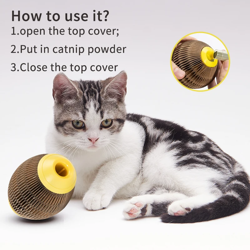 Cat Toys Mint Catnip Toy Interactive Cat Scratch Paper Play Ball Mill Claw Natural Paper Kitten Toys Pet Cats Training
Cat Toys Mint Catnip Toy Interactive Cat Scratch Paper Play Ball Mill Claw Natural Paper Kitten Toys Pet Cats Training