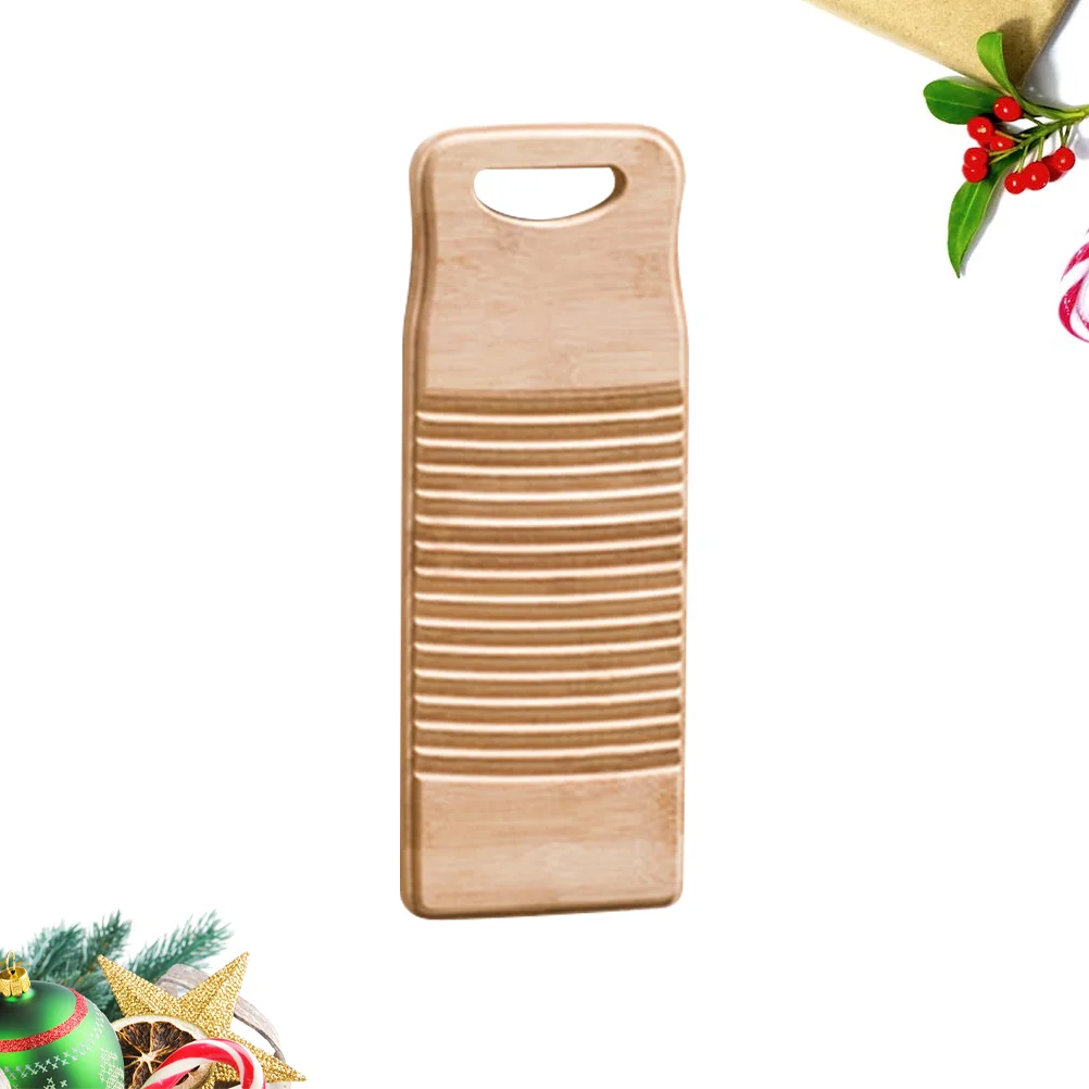 Wood Washboard Anti- Laundry Cleaning Board Portable Clothes Washing Machines Multi- function Clothes Washing Tool For Kids
Wood Washboard Anti- Laundry Cleaning Board Portable Clothes Washing Machines Multi- function Clothes Washing Tool For Kids