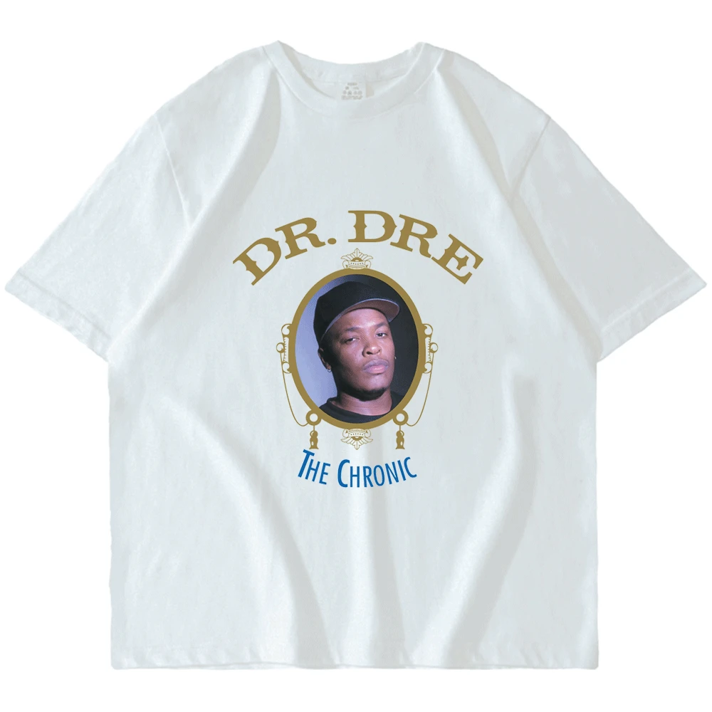 Men's T-Shirt White Cotton Fashion Brand Dr. Dre Men's Top Summer Short Sleeve Cotton Hip Hop Men's Print Designer Streetwear
Men's T-Shirt White Cotton Fashion Brand Dr. Dre Men's Top Summer Short Sleeve Cotton Hip Hop Men's Print Designer Streetwear