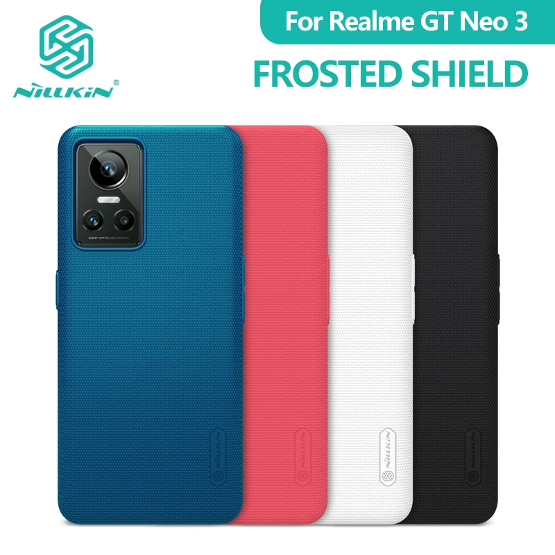 NILLKIN For OPPO Realme GT Neo 3 Case Frosted Shield Shockproof Hard PC Protection Cover For Realme GT Neo 3 Back Cover
NILLKIN For OPPO Realme GT Neo 3 Case Frosted Shield Shockproof Hard PC Protection Cover For Realme GT Neo 3 Back Cover