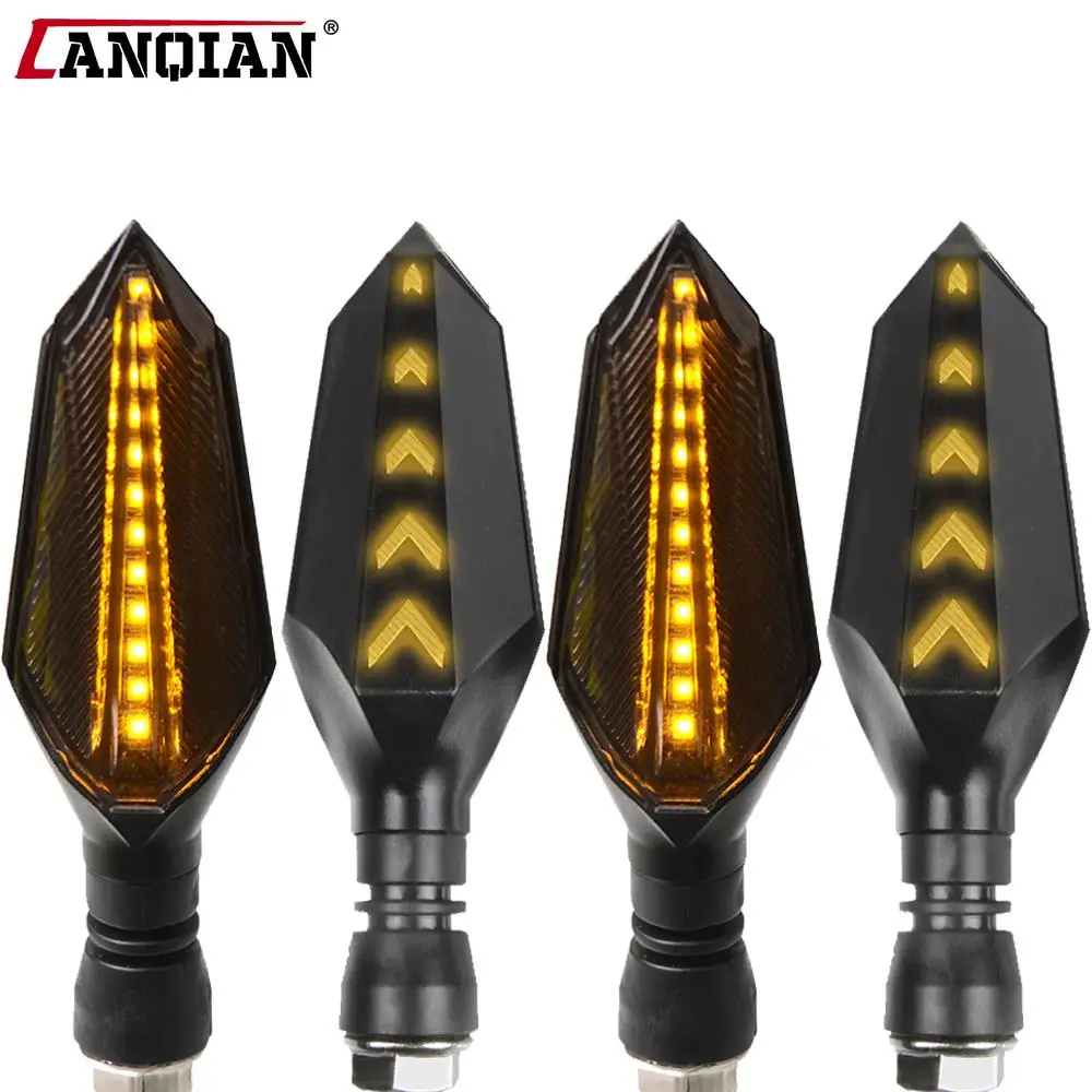 

For YAMAHA TMAX 530 SX DX 2012 2013 2014 2015 2016 2017 2018 tmax530 Motorcycle LED Flexible Turn Signal Indicator Amber Light