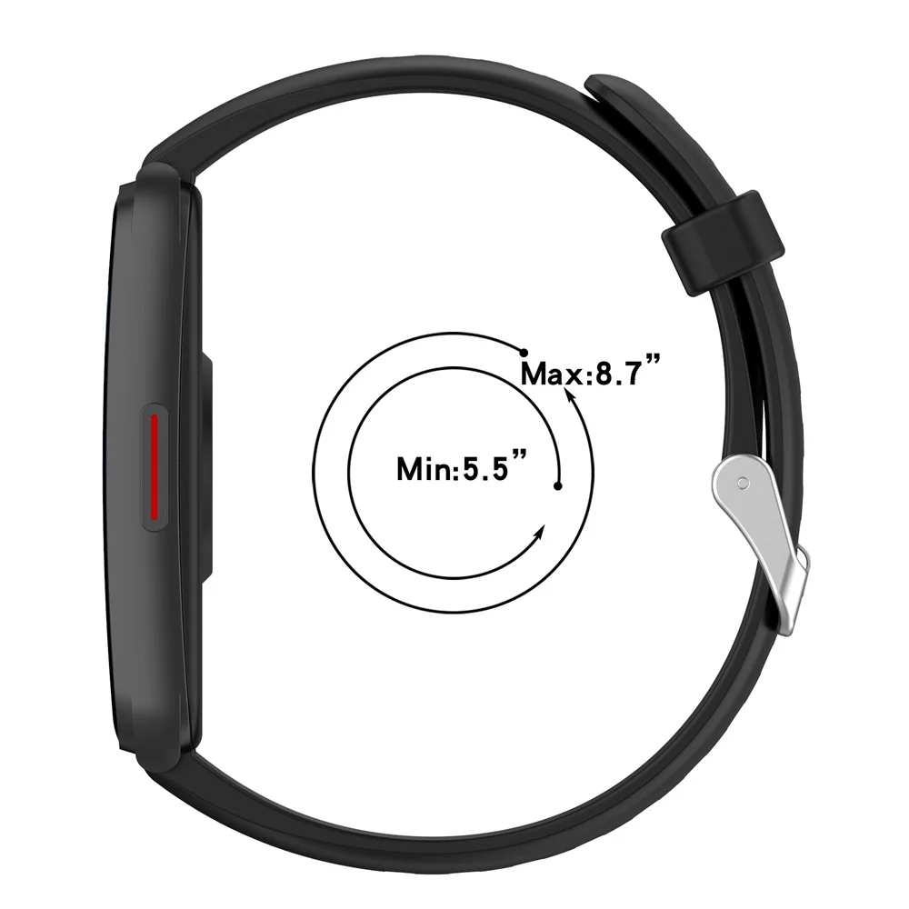 Watch Accessories 5.5-8.7 Inches 16mm Silicone Strap Mini Non-slip Silicone Watchband For Keep B4 For Huawei Watch Fit Strap
Watch Accessories 5.5-8.7 Inches 16mm Silicone Strap Mini Non-slip Silicone Watchband For Keep B4 For Huawei Watch Fit Strap