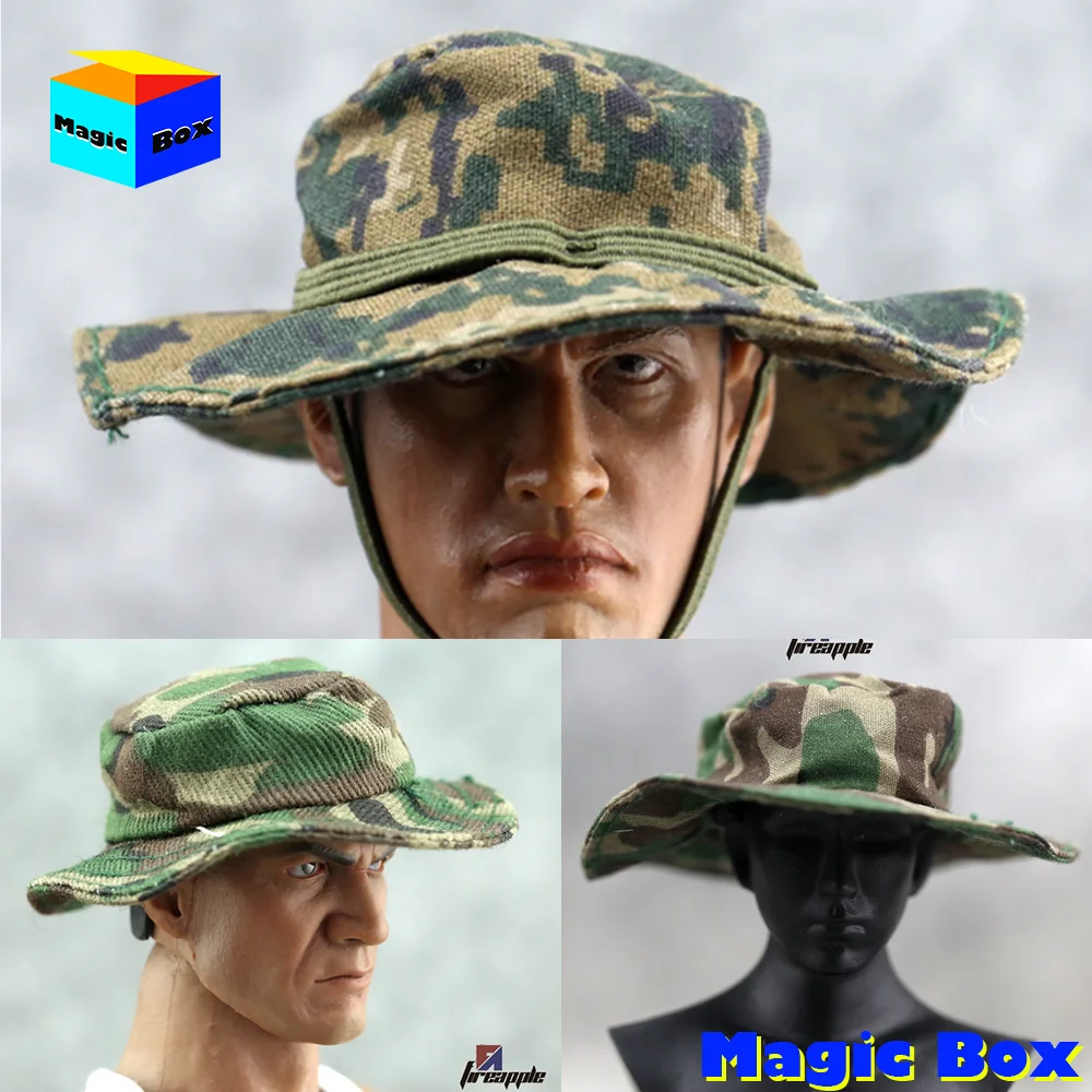 1/6 Soldier Accessory Jungle Camouflage Boonie Hunting Hat US Sniper Seal Delta Hat Baseball Cap For 12 Inch Action Figure Body
1/6 Soldier Accessory Jungle Camouflage Boonie Hunting Hat US Sniper Seal Delta Hat Baseball Cap For 12 Inch Action Figure Body