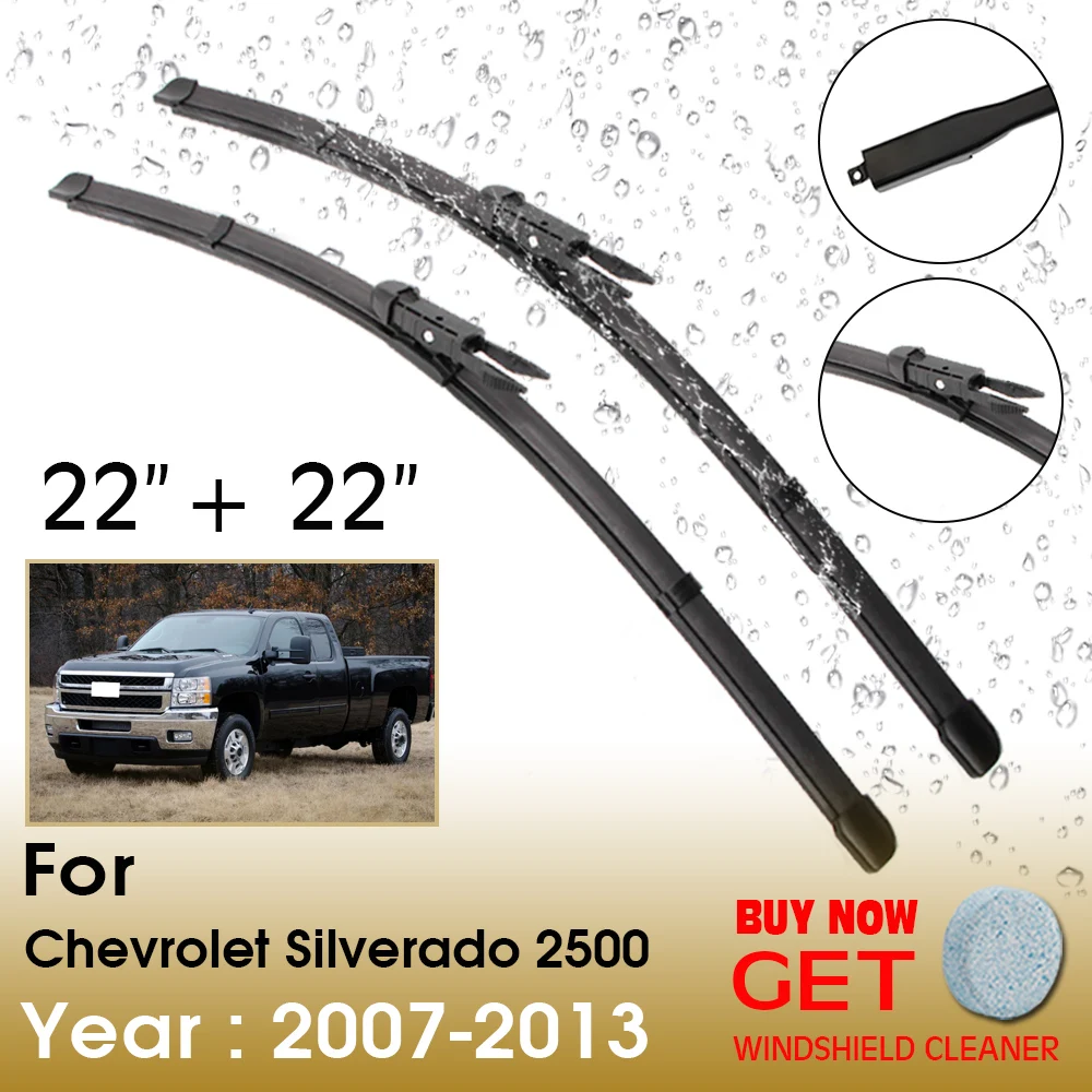 Car Wiper For Chevrolet Silverado 2500 22"+22" 2007-2013 Front Window Washer Windscreen Windshield Wipers Blades Accessories
Car Wiper For Chevrolet Silverado 2500 22"+22" 2007-2013 Front Window Washer Windscreen Windshield Wipers Blades Accessories