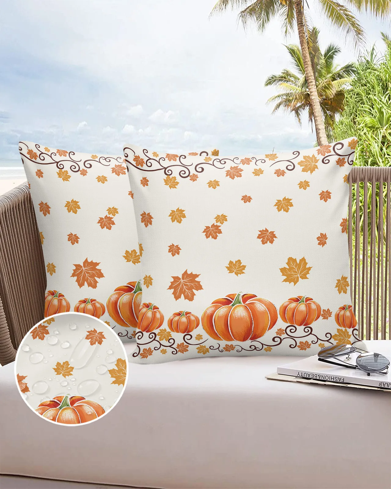2/4PCS Autumn Thanksgiving Maple Leaf Waterproof Decorative Sofa Pillowcase Case Garden Yard Cushion Cover
2/4PCS Autumn Thanksgiving Maple Leaf Waterproof Decorative Sofa Pillowcase Case Garden Yard Cushion Cover