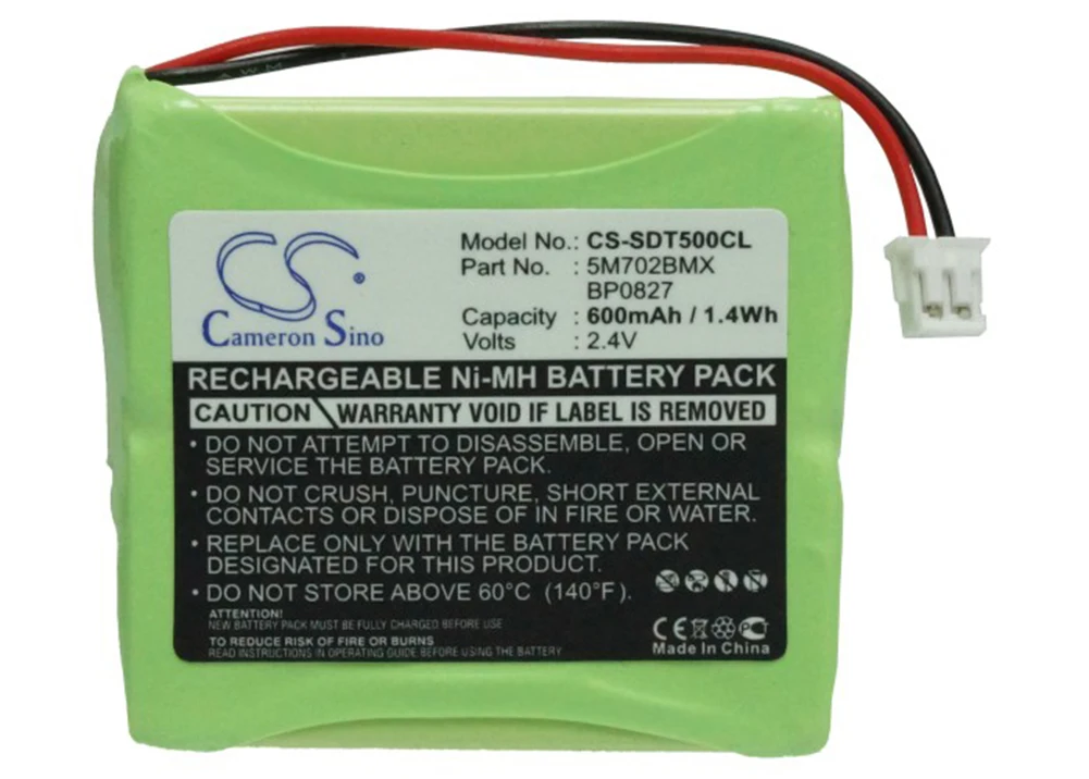Cameron Sino 600mA Battery for MT-D AVM20002434 5M702BMX,GP0735,GP0747,GP0748,GP0827,GP0845
Cameron Sino 600mA Battery for MT-D AVM20002434 5M702BMX,GP0735,GP0747,GP0748,GP0827,GP0845