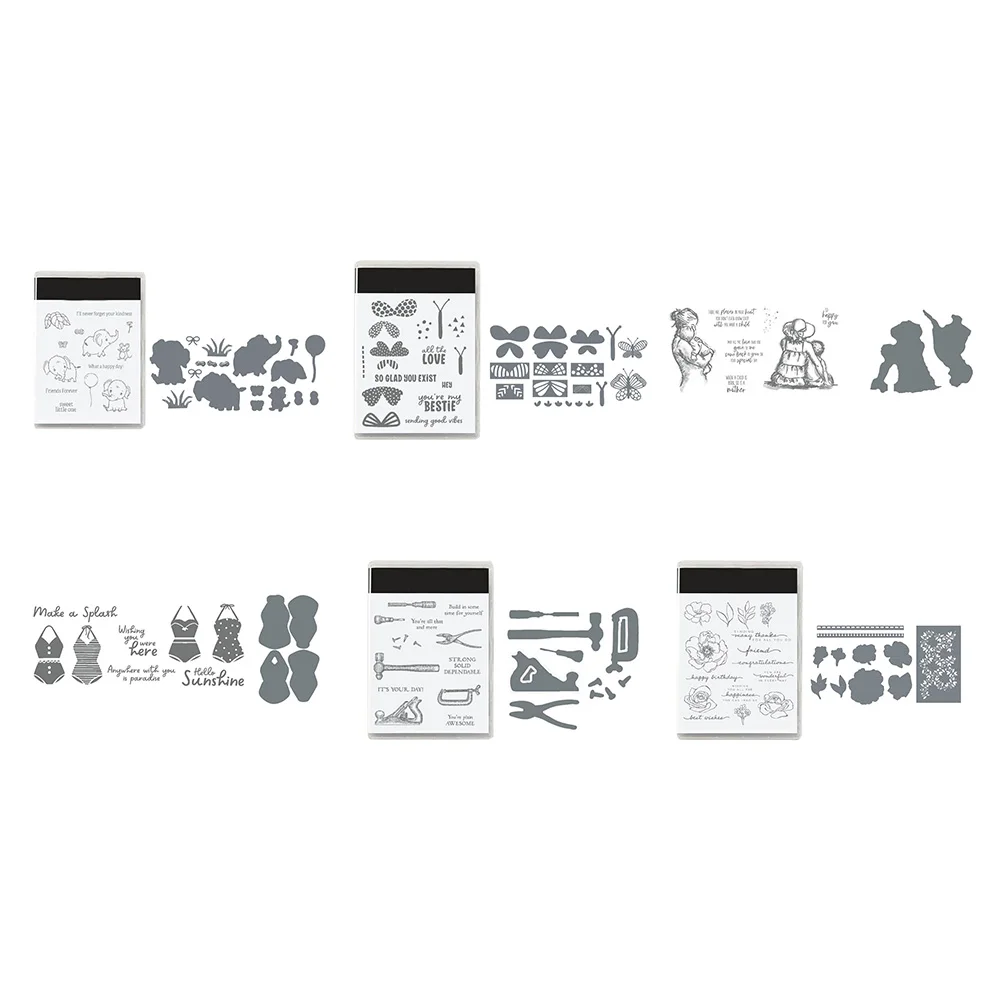 Transparent Metal Cutting Dies Silicone Seal Stencils for DIY Scrapbooking Embossing Photo Album Stamp Paper Cards Crafts
Transparent Metal Cutting Dies Silicone Seal Stencils for DIY Scrapbooking Embossing Photo Album Stamp Paper Cards Crafts