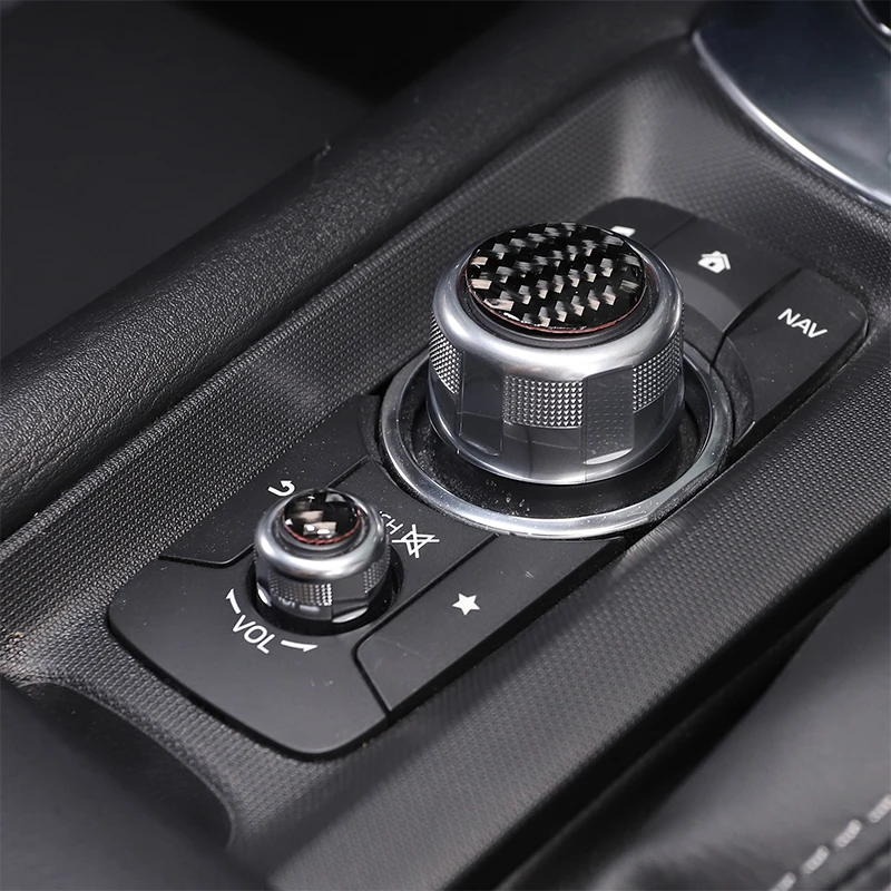 For Mazda MX-5 2016-2023 Car Center Control Multimedia Knob Trim Sticker Soft Carbon Fiber Interior Accessories
For Mazda MX-5 2016-2023 Car Center Control Multimedia Knob Trim Sticker Soft Carbon Fiber Interior Accessories