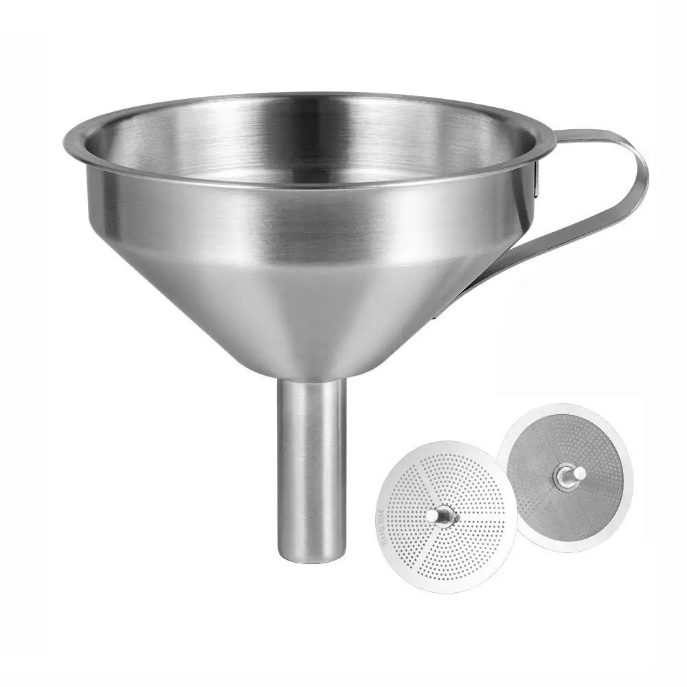 304 Stainless Steel Double-Strainer Kitchen Oil Liquid Funnel 3D Resin Filter Funnel Cup for SLA/DLP/LCD UV 3D Printing
304 Stainless Steel Double-Strainer Kitchen Oil Liquid Funnel 3D Resin Filter Funnel Cup for SLA/DLP/LCD UV 3D Printing