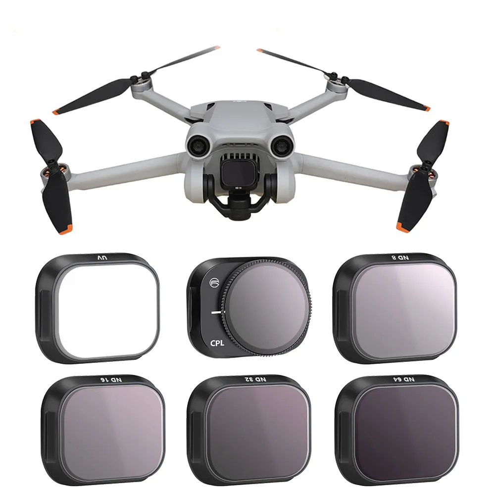 Lens Filter for DJI Mini 3 Pro High Transmittance Multilayer Coating Anti Scratch Oil Resistant Lens Filter Drone Accessories
Lens Filter for DJI Mini 3 Pro High Transmittance Multilayer Coating Anti Scratch Oil Resistant Lens Filter Drone Accessories
