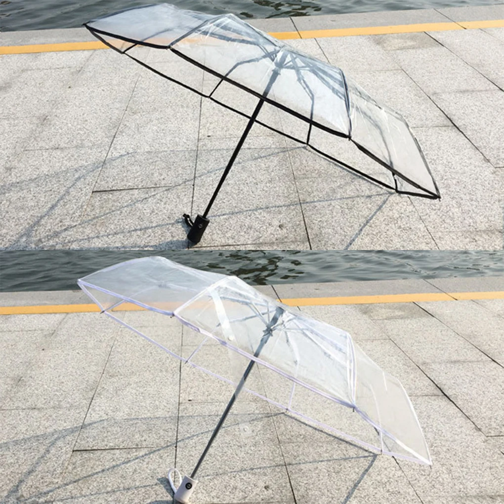 Transparent Color Windproof Automatic Umbrella Outdoor Protection Waterproof Transparent Umbrella
Transparent Color Windproof Automatic Umbrella Outdoor Protection Waterproof Transparent Umbrella