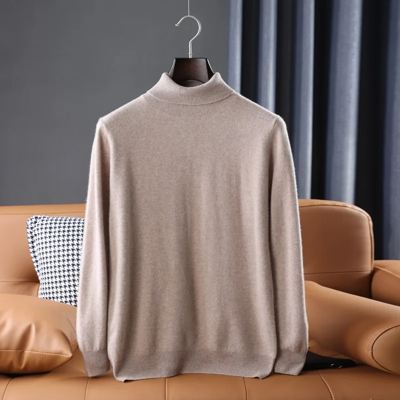 2022 Autumn And Winter 100% Wool Knit Sweater Men's High Collar Half High Collar Inside The High-end Comfortable Warm Pullover
2022 Autumn And Winter 100% Wool Knit Sweater Men's High Collar Half High Collar Inside The High-end Comfortable Warm Pullover
