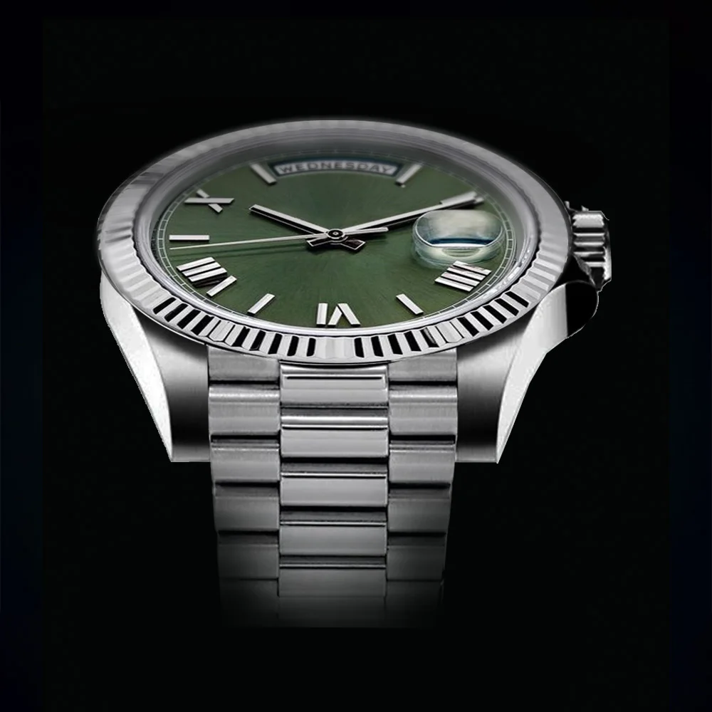 Men's 2813 movement Watch Stainless Steel Waterproof 41MM/36MM Automatic Mechanical Watches Sapphire Glass Stainless Steel 904L
Men's 2813 movement Watch Stainless Steel Waterproof 41MM/36MM Automatic Mechanical Watches Sapphire Glass Stainless Steel 904L